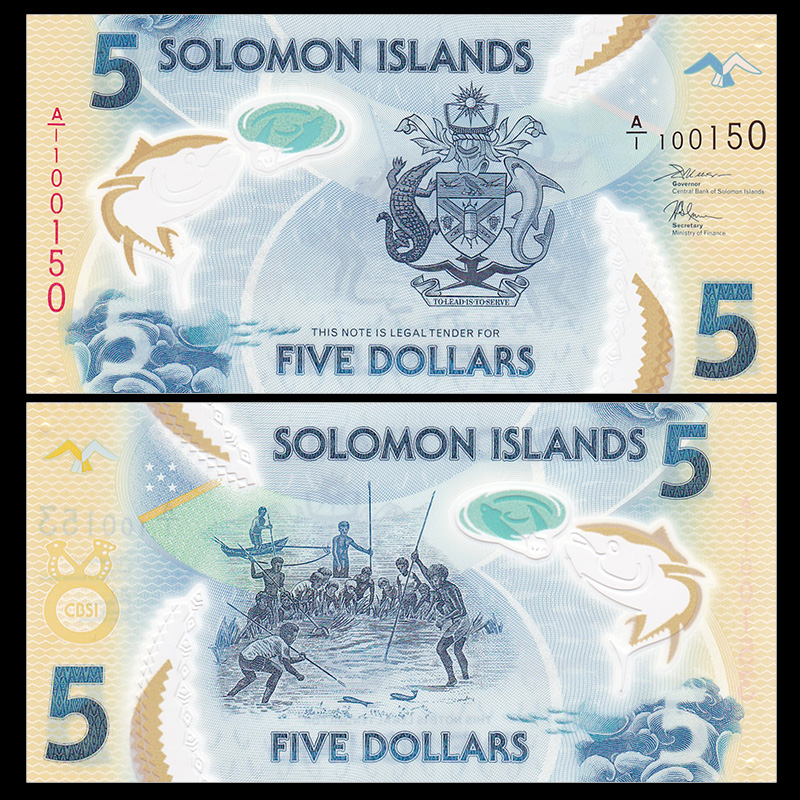 	Solomon 5 Dollar 2006 UNC